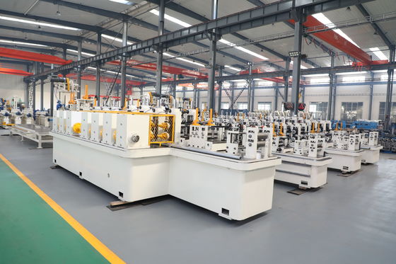 標準工業用パイプ生産用高周波 ASMT 炭素鋼自動パイプ溶接機