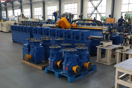 標準工業用パイプ生産用高周波 ASMT 炭素鋼自動パイプ溶接機