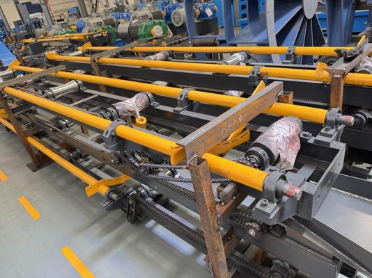 ASTM A53 ホットロール鋼の重用解巻機付き鋼管製造機械 2.0 mm~6.0 mm