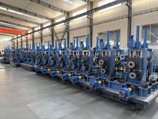 外径88.9 mm - 219 mmの工業用パイプ製造用BIS規格鋼管生産ライン